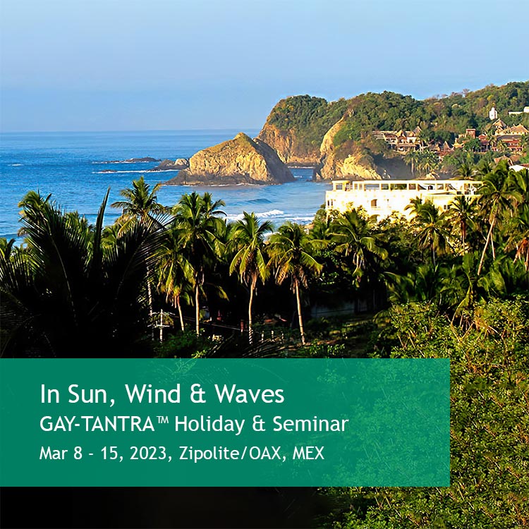 In Sun, Wind & Waves, Holiday & Seminar in Zipolite Mexico