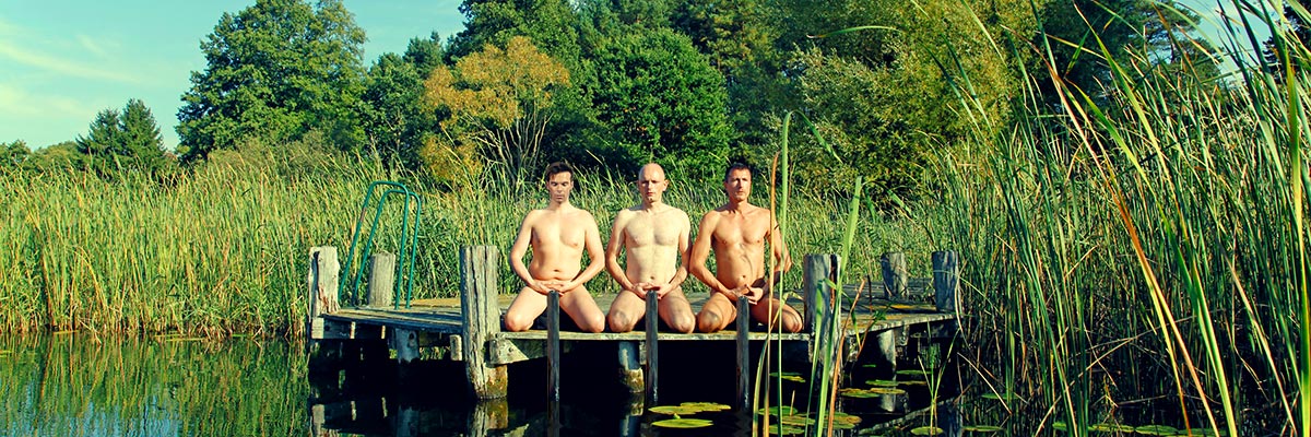 Gay Men's naked yoga workshops retreats